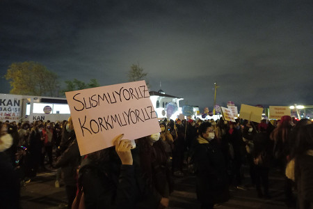 'Davamın ve bütün kadınların yanındayım'