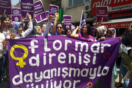 Ankara Kadın Platformu Flormar işçilerine destek için yola çıktı
