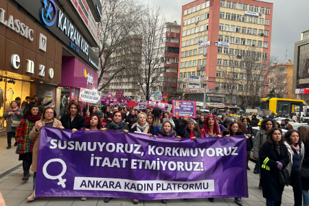 8 Mart 2024 | Ankara'da kadınlar 8 Mart'ta alanda!