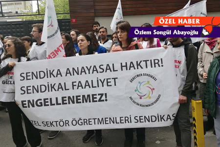 Sendikal hakkını kullanan iki öğretmen işten çıkarıldı: Sendikal faaliyet hakkımız