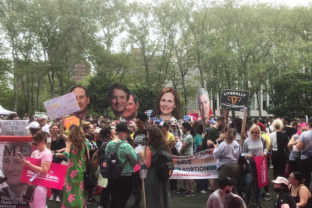 New York kürtaj hakkı için sokakta: 'Kürtaj sağlık hizmetidir, sağlık hizmeti haktır'