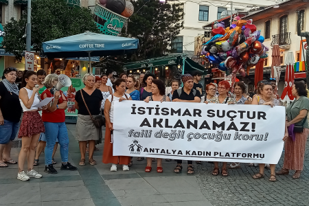 Antalya Kadın Platformu: İstismarı aklamayın, durdurun