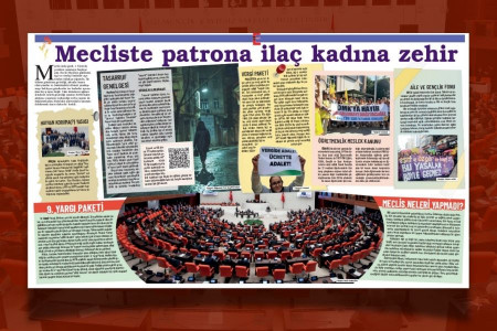 Mecliste patrona ilaç kadına zehir