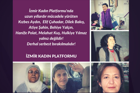İzmirli kadınlar: ‘Barış’ demekte ısrar edeceğiz