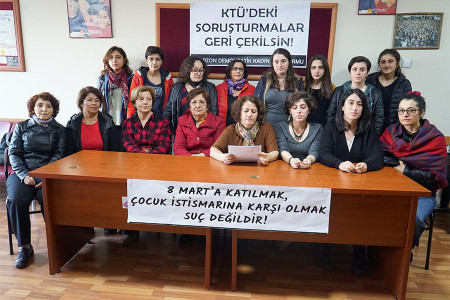 8 Mart’a katılmak ve istismara karşı çıkmak KTÜ Rektörlüğüne göre suç!