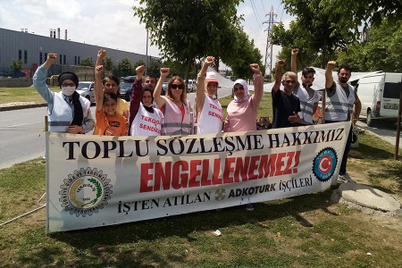 Greve hazırlanan AdkoTurk işçileri: Sendikalı olmak yetmez örgütlü olmalıyız