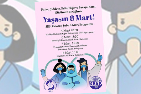 SES Aksaray Şubesinden 8 Mart Programı