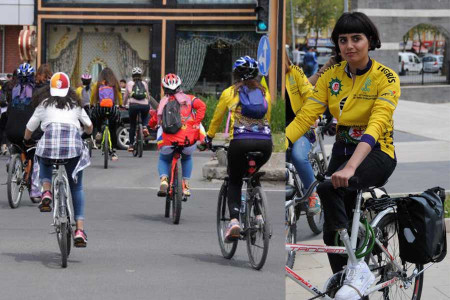 GÜNÜN AZMİ: Protez bacağıyla 14 kilometre bisiklet sürdü