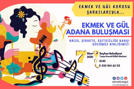 Adana’da Ekmek ve Gül buluşması