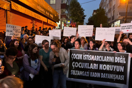 Sultangazi Kadın Dayanışması istismara karşı bir araya geldi