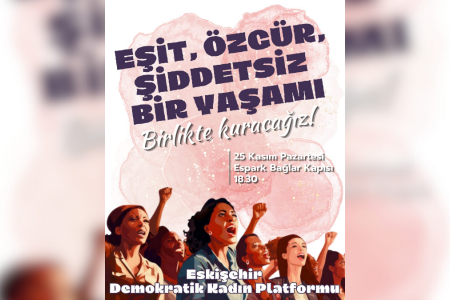 Eskişehir'de kadınlar 25 Kasım için buluşuyor