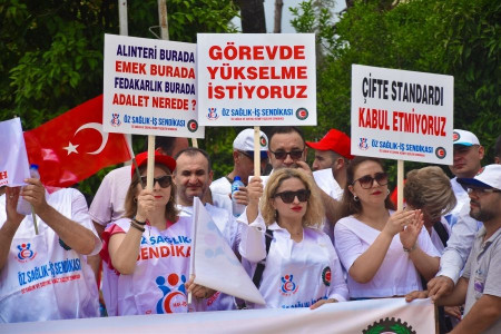 1 Mayıs'ta haykırdığımız talepler için mücadeleye...
