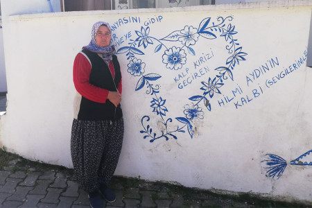 Duvarlara hayat veren kadın: NURAN ERDEN