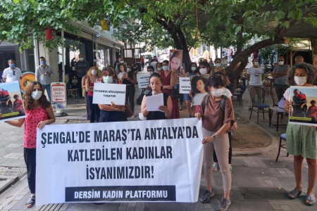 Dersimli kadınlar: Şengal'den Antalya'ya katledilen kadınlar isyanımız!