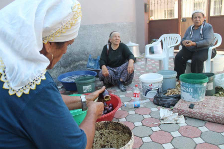 Bir ömür tarım işçiliğinde çalışan 3 kadın: 50 kilo patlıcanı 40 liraya oyuyorlar