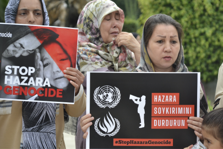 Adana’da Kabil’deki Hazaralı öğrencilerin öldürülmesi protesto edildi