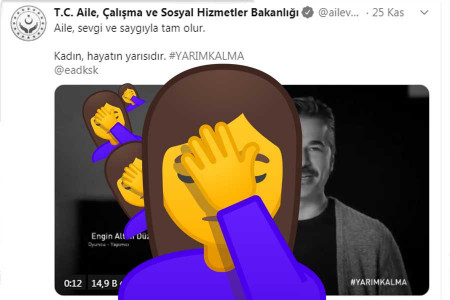 25 Kasım’da erkekler ekrana çıkmış ‘yarım kalma’ diyor... Şaka gibi! Ama değil...