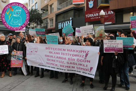 İzmir’de kadınlar: Bütçeden hakkımızı istiyoruz