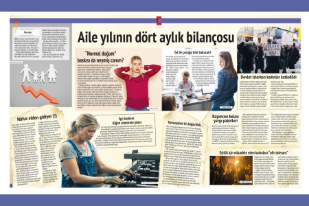 Aile yılının dört aylık bilançosu