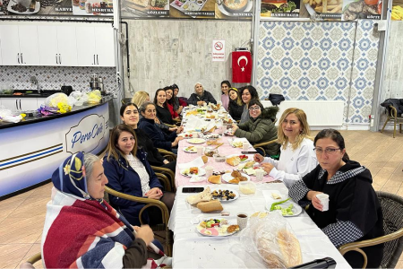 Karlıktepe'de 25 Kasım buluşması: Soğuk havada sohbetimizle ısındık