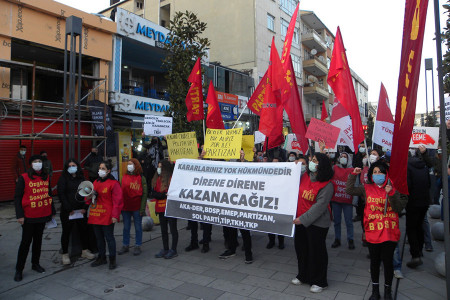 'Tırnakarımızla kazıdığımız haklarımızdan vazgeçmeyeceğiz'