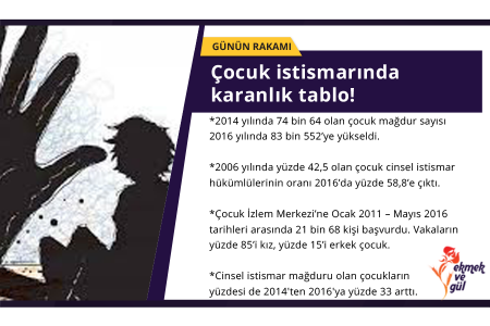 GÜNÜN RAKAMI: Çocuk istismarında karanlık tablo!