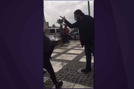 Avcılar'da 25 Kasım bildirisi dağıtan kadınlara saldırı