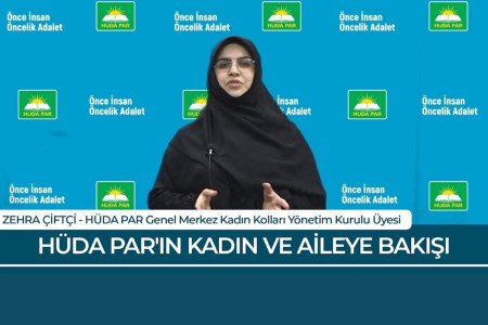 HÜDA PAR kadın politikalarını sıraladı: “Kadın ve erkeğin eşit olması adil değil”