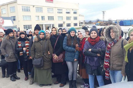 Eksen Makine işçileri: Haklarımız yılan hikayesine döndü!