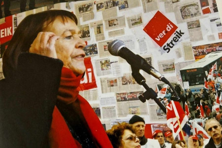 Mücadeleci bir sendikacı Sybille Stamm anısına