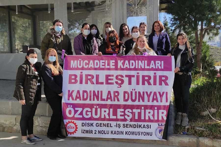Genel-İş İzmir 2 No’lu Kadın Komisyonu regl izni taleplerini dile getirecek