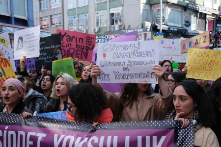 ‘Kadına yönelik bitmeyen şiddet’