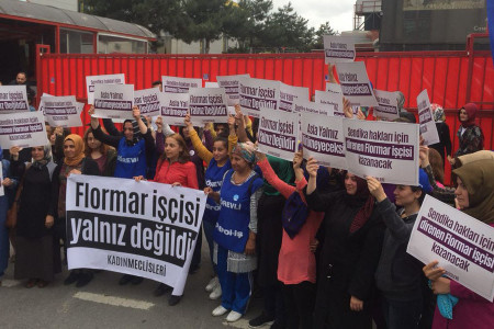 Kadın Meclisi’nden Flormar direnişçilerine destek