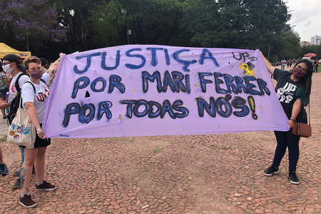 Brezilya'da kadınlar adalet için sokakta